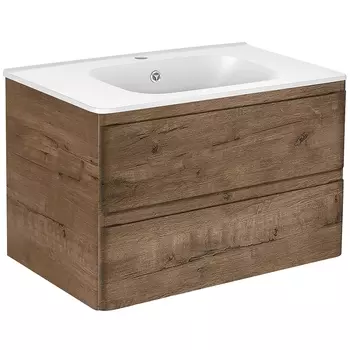 Тумба для комплекта Vincea Vico 80 VMC-2V800VO подвесная V.Oak