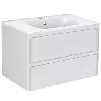 Тумба для комплекта Vincea Vico VMC-2V800GW подвесная G.White