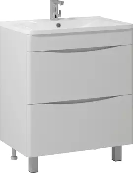 Тумба для комплекта Vod-Ok Adel 70 напольная, белая /8366