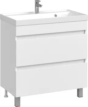 Тумба для комплекта Vod-Ok Best 70 напольная, белая /8430