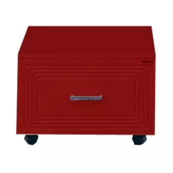 Тумба Misty Европа 50 подкатная красная П-Евр07050-041