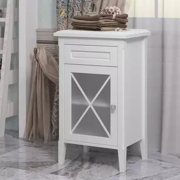 Тумба Opadiris Палермо белая матовая 00-00006898