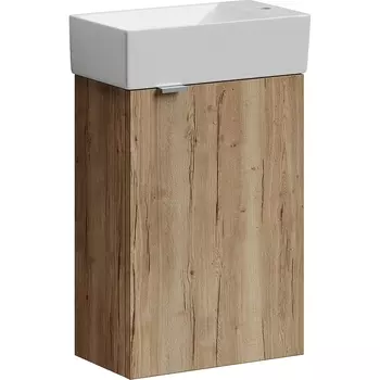 Тумба под раковину Sancos Mini 35 дуб галифакс, правая MN35EGR