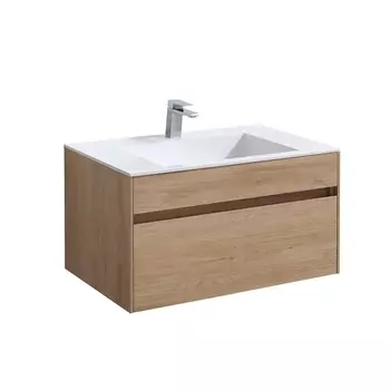 Тумба под раковину Vincea Chiara 80 VMC-2C800NO N.Oak