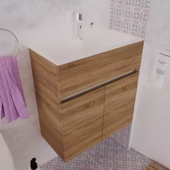 Тумба с раковиной 1MarKa Mira 60 дуб сонома У75337