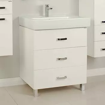 Тумба с раковиной Акватон Америна М 80 белая