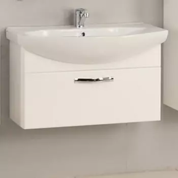 Тумба с раковиной Акватон Ария 80 белая