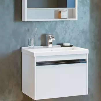 Тумба с раковиной Акватон Капри 60 подвесная