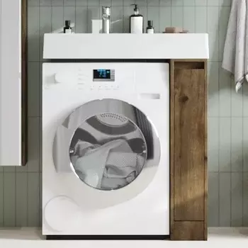 Тумба с раковиной Акватон Лондри 20 дуб рустикальный