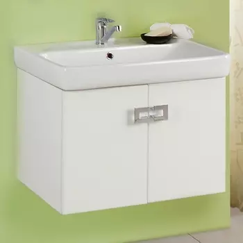 Тумба с раковиной Акватон Оптима 70 белая