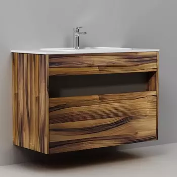 Тумба с раковиной Am.Pm Func 100 дуб крафт