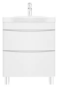 Тумба с раковиной Am.Pm Like 65 напольная, белый глянец