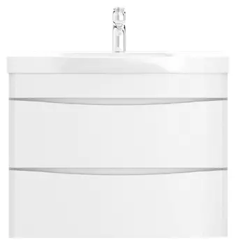 Тумба с раковиной Am.Pm Like 80 подвесная, белый глянец