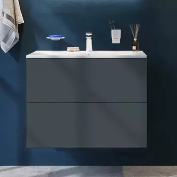 Тумба с раковиной Am.Pm Spirit 2.0 80 графит