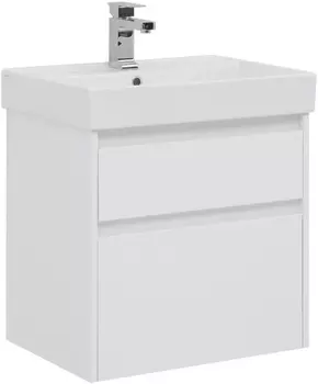 Тумба с раковиной Aquanet Nova Lite 60 2 ящика