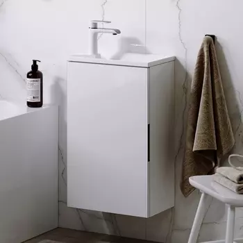 Тумба с раковиной Aqwella 5 stars Accent 42 белая