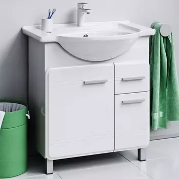 Тумба с раковиной Aqwella Корсика 75