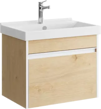 Тумба с раковиной Aqwella Urban 60 подвесная, дуб давос