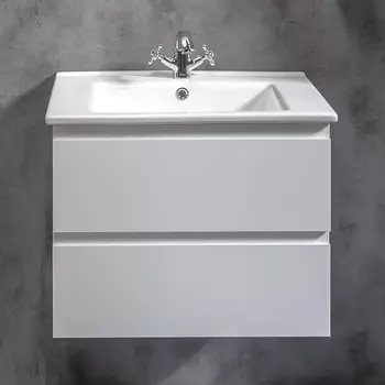 Тумба с раковиной Armadi Art Capolda 65 с белой ручкой