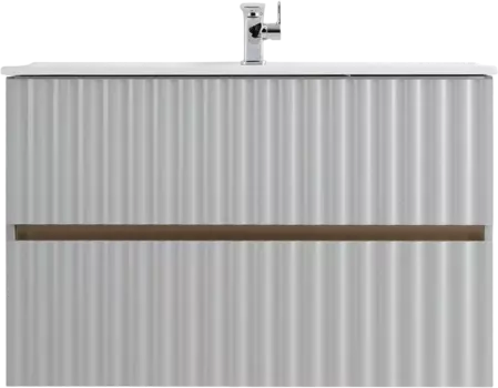 Тумба с раковиной Art&Max Elegant 90 светло-серая