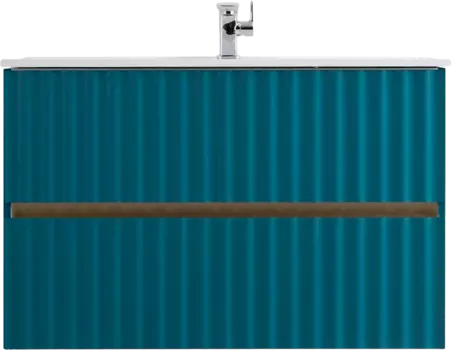 Тумба с раковиной Art&Max Elegant 90 аквамарин