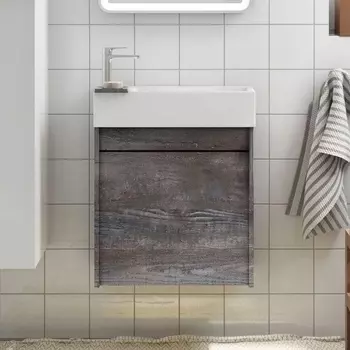 Тумба с раковиной Art&Max Family R, 50, подвесная, Pino Esotica