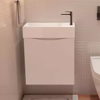 Тумба с раковиной Art&Max Liberty L, 50, подвесная, Bianco Lucido