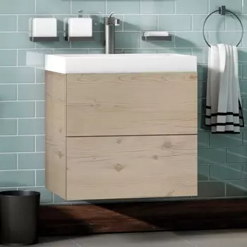 Тумба с раковиной Art&Max Verona-Push 70 гаскон пайн светлый