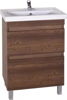 Тумба с раковиной ASB-Mebel Коста 60 светлый орех