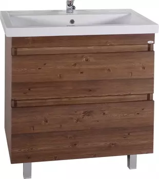 Тумба с раковиной ASB-Mebel Коста 80 светлый орех