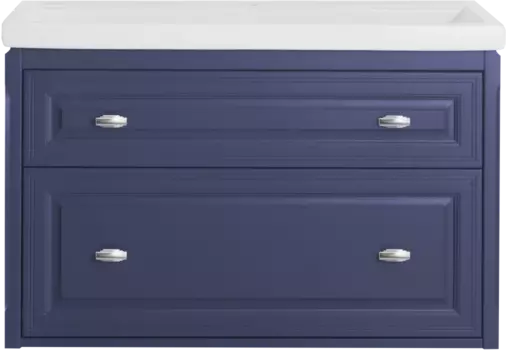 Тумба с раковиной ASB-Woodline Кастелло 100 подвесная, пейна