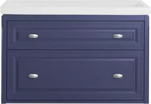 Тумба с раковиной ASB-Woodline Кастелло 80 подвесная, пейна