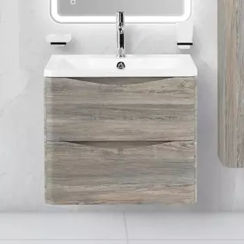 Тумба с раковиной BelBagno Acqua 60 подвесная, pino scania