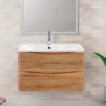 Тумба с раковиной BelBagno Acqua 80 rovere rustico
