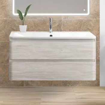 Тумба с раковиной BelBagno Albano 100 rovere vintage bianco
