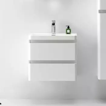 Тумба с раковиной BelBagno Energia-N 60 bianco lucido подвесная