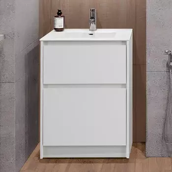 Тумба с раковиной BelBagno Kraft 39 50 напольная, bianco opaco