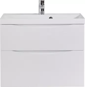 Тумба с раковиной BelBagno Marino H80 bianco lucido