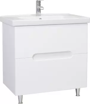 Тумба с раковиной Bellezza Андрэа 80 белая