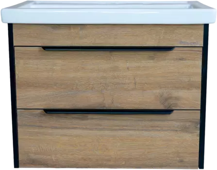 Тумба с раковиной Bellezza Бруно 70 табакко