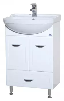 Тумба с раковиной Bellezza Классик 60 с нижним ящиком