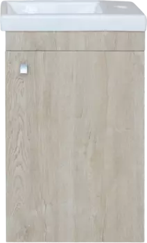 Тумба с раковиной Bellezza Комо 40 дуб светлый