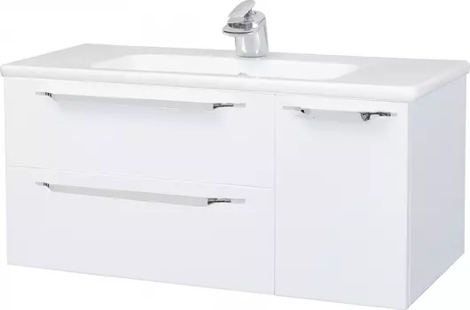 Тумба с раковиной Bellezza Луиджи 100 белая