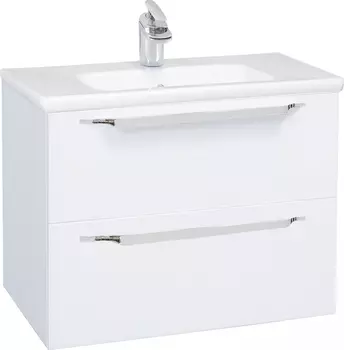 Тумба с раковиной Bellezza Луиджи 60 подвесная, 2 ящика