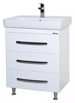 Тумба с раковиной Bellezza Рокко 50 белая