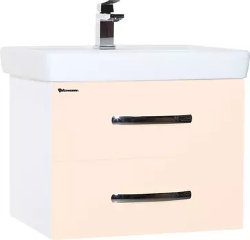 Тумба с раковиной Bellezza Рокко 70 подвесная, бежевая