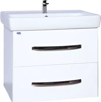 Тумба с раковиной Bellezza Рокко 70 подвесная, белая