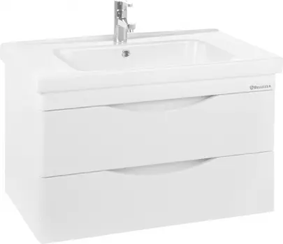 Тумба с раковиной Bellezza Санриса 80 белая