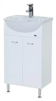 Тумба с раковиной Bellezza Уют 50 белая