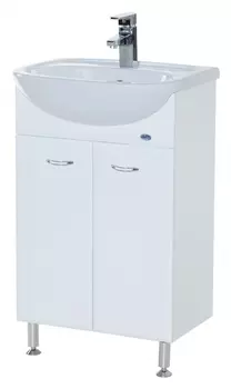 Тумба с раковиной Bellezza Уют 60 белая